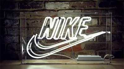 Nike neon light