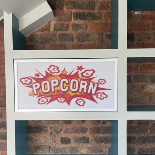 Popcorn lightbox light