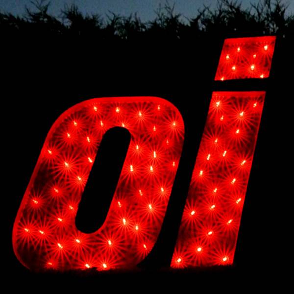 oi letter lights