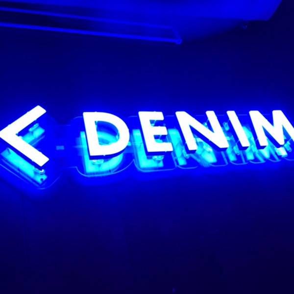 Ultra neon Denim blue