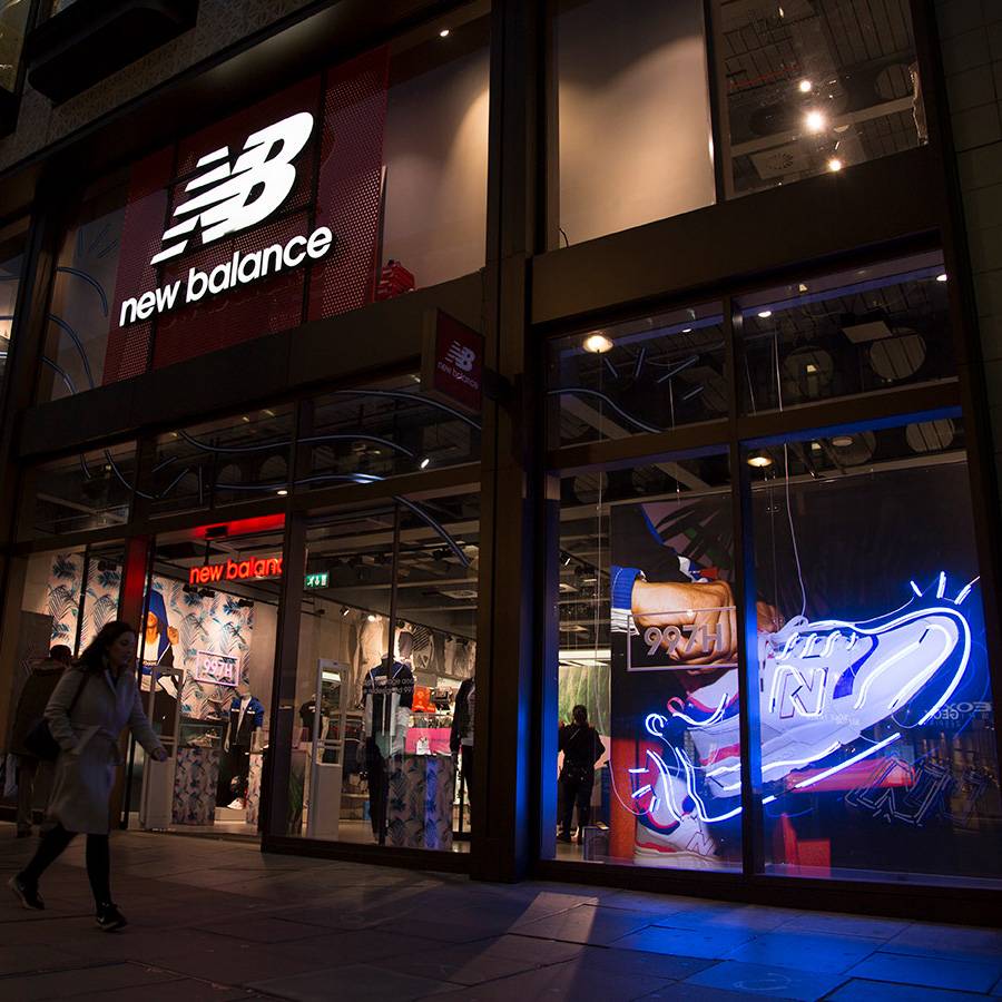 New Balance Neon Oxford Street