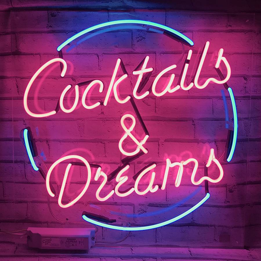 Cocktails & Dreams - Neon Light - Carrousel Lights