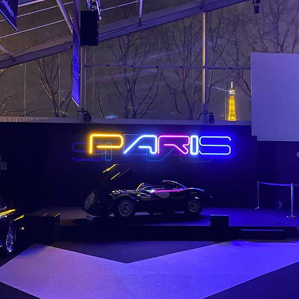 Paris neon lights