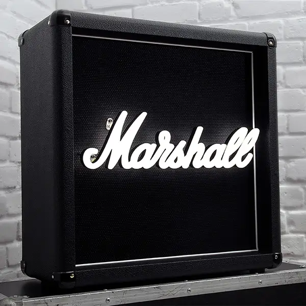 Marshall Amplification neon logo