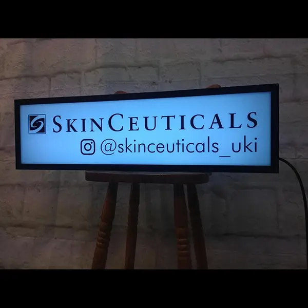 Skinceuticals branded logo lightbox