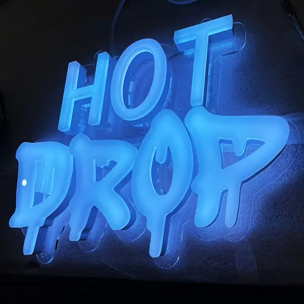 Hot Drop theatre sign