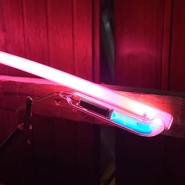 neon art argon electrode