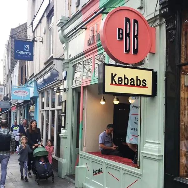 Kebabs light box North London