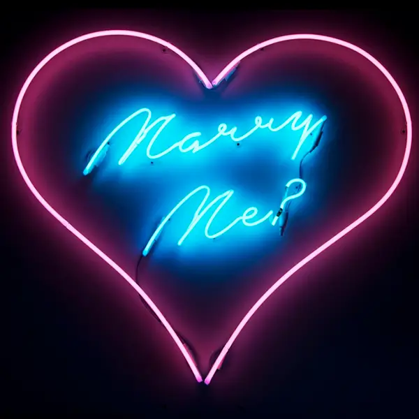 MarryMe neon