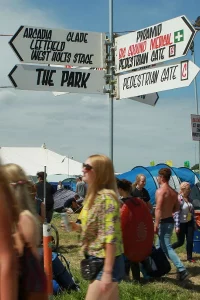 festival wayfinding signage