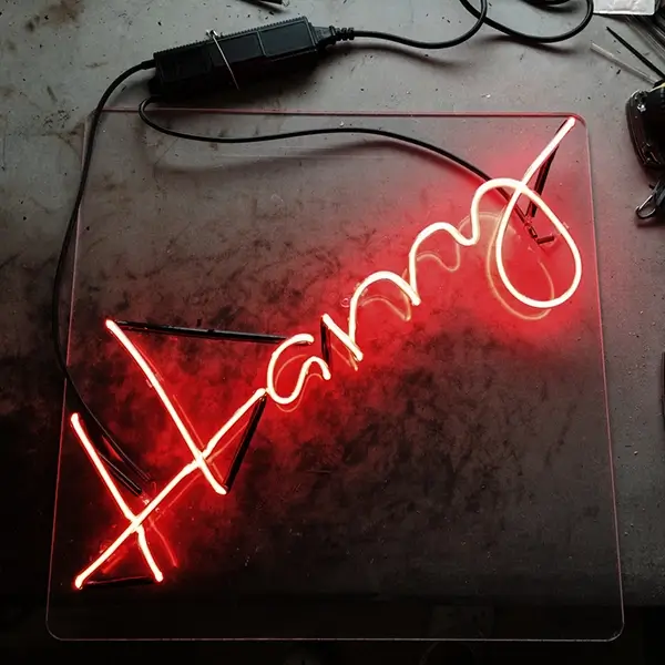 name in neon