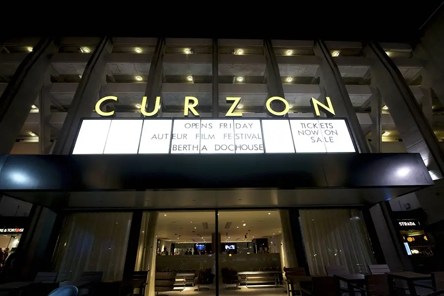 curzon cinema sign