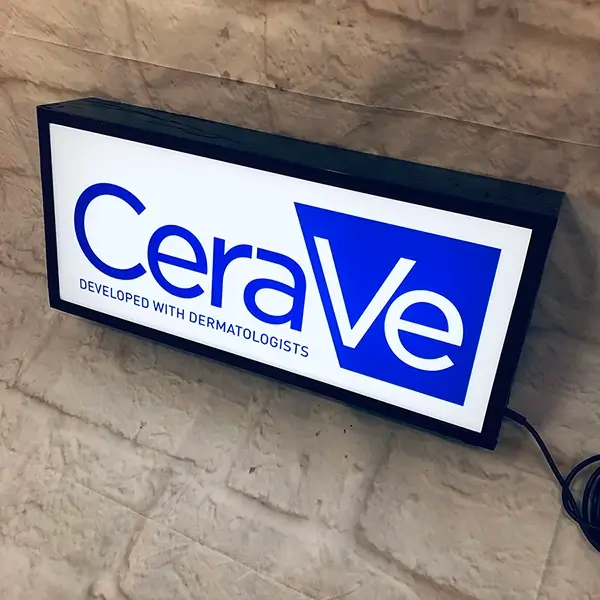 Cera Ve corporate signage