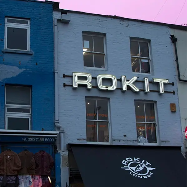 rokit business sign