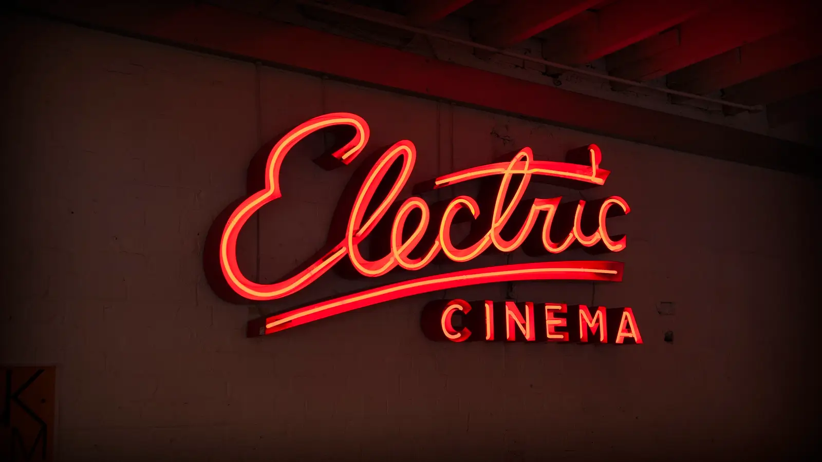 real neon sign electric cinema
