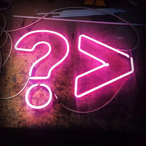 something more than glass neon sign