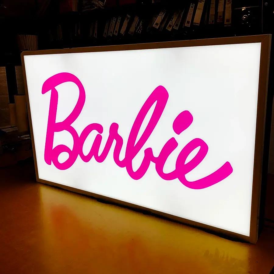 Barbie led lightboxes