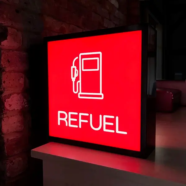 Refuel Lightbox