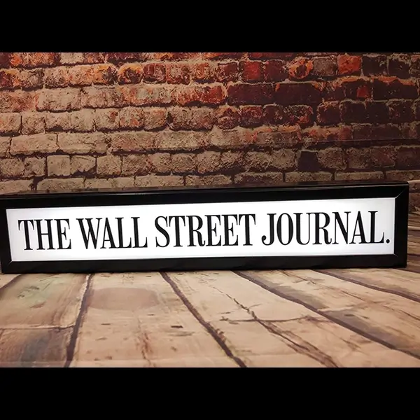 The Wall Street journal lightbox