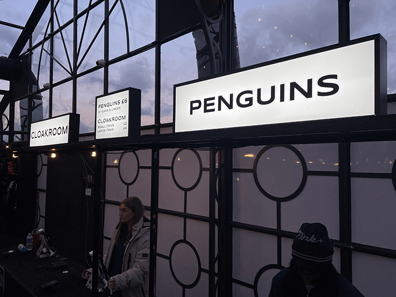 white led custom lightboxes